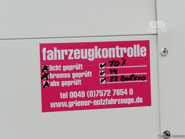 Semirimorchio furgonato SCHMITZ CARGOBULL SKO 24/ DOPPELSTOCK /LASI 12642 XL /BPW 430 mm