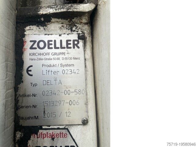 Garbage truck MAN 26.320 TGS 6x2 Zöller 2-Kammer