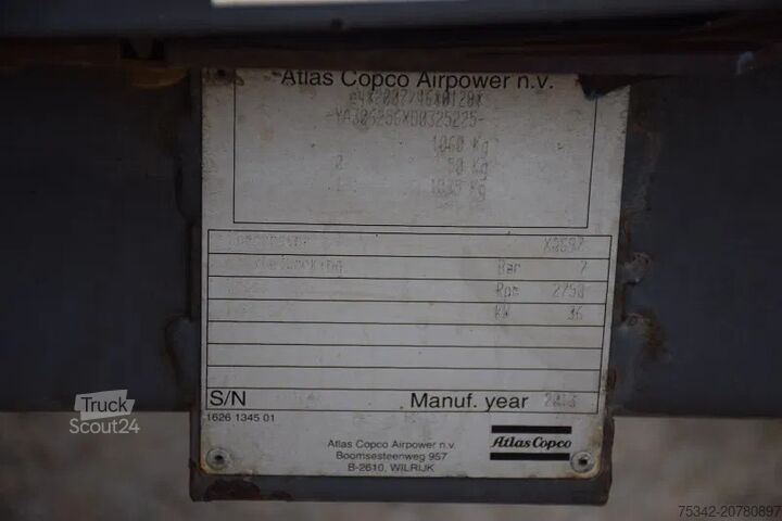 Hladilni kompresor Atlas Copco XAS97 -stock id100