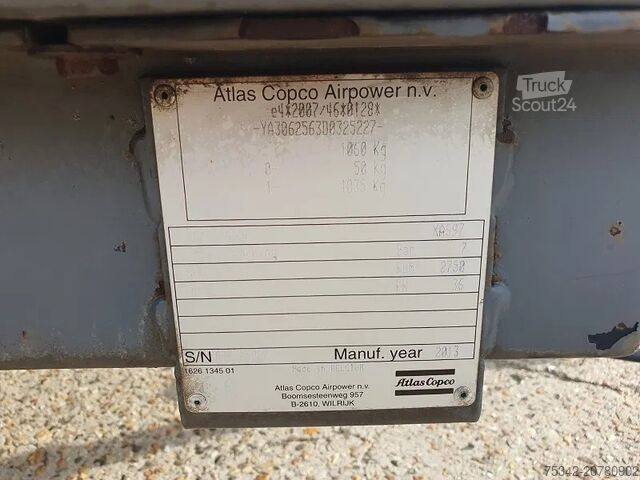 Hladilni kompresor Atlas Copco XAS97 -stock id118