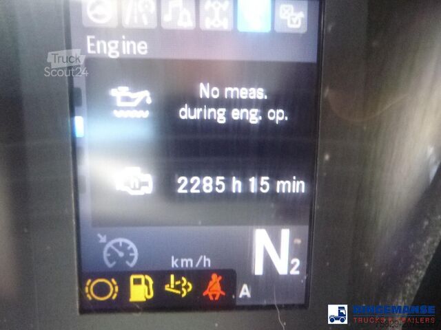 Spridarvagn Mercedes-Benz Arocs 3333 6x6 RHD Romaquip gritter