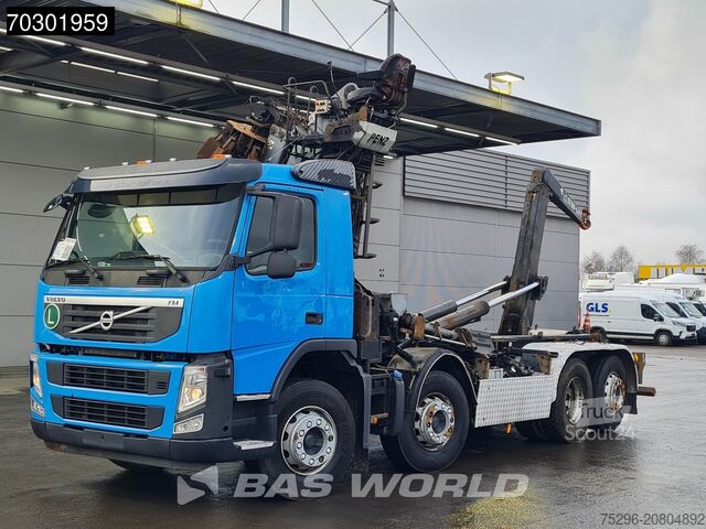 Kablio rankenos sistema Volvo FM 460 8X2 Penz 12ZR7,70 Crane + AJK HS20N Auto...