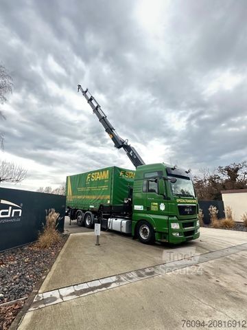 Lastebilmontert kran MAN TGS 26.480 Kran 25m, Wechselpritsche , Container
