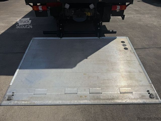 Vrachtwagen met bakwagen MERCEDES-BENZ ATEGO 1230 L BIGSPACE Koffer 7,20 m LBW 1,5 T