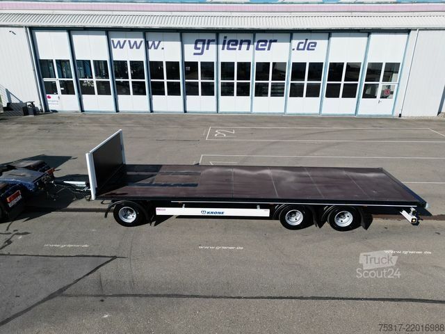 Arbeitsbühne Anhänger KRONE JUMBO ADP 27/ zLNT4 BS / MULTIL./8,6 m/BPW STROH