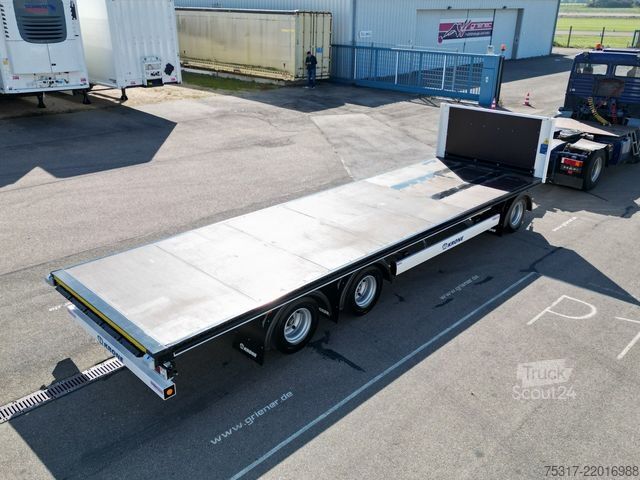 Přívěs s pracovní plošinou KRONE JUMBO ADP 27/ zLNT4 BS / MULTIL./8,6 m/BPW STROH