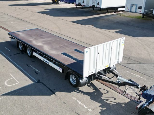 Reboque com plataforma de trabalho KRONE JUMBO ADP 27/ zLNT4 BS / MULTIL./8,6 m/BPW STROH