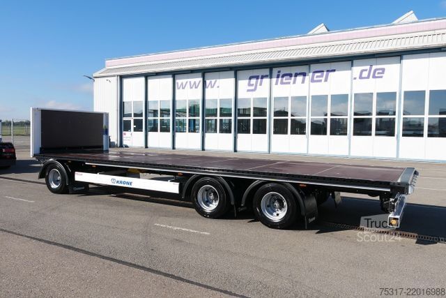 Přívěs s pracovní plošinou KRONE JUMBO ADP 27/ zLNT4 BS / MULTIL./8,6 m/BPW STROH