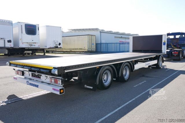 Přívěs s pracovní plošinou KRONE JUMBO ADP 27/ zLNT4 BS / MULTIL./8,6 m/BPW STROH