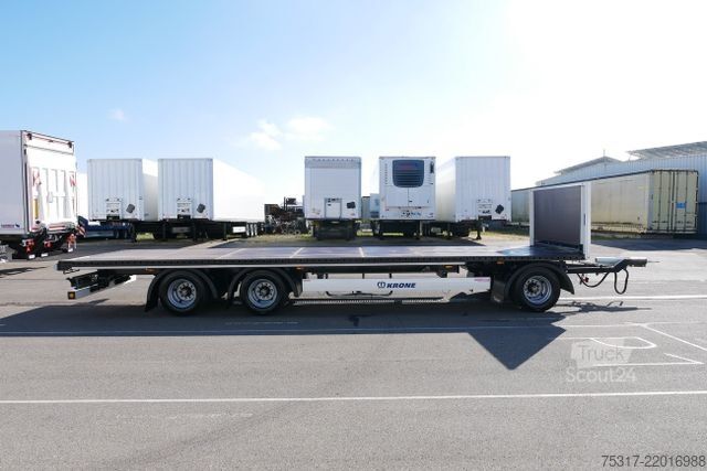 Reboque com plataforma de trabalho KRONE JUMBO ADP 27/ zLNT4 BS / MULTIL./8,6 m/BPW STROH