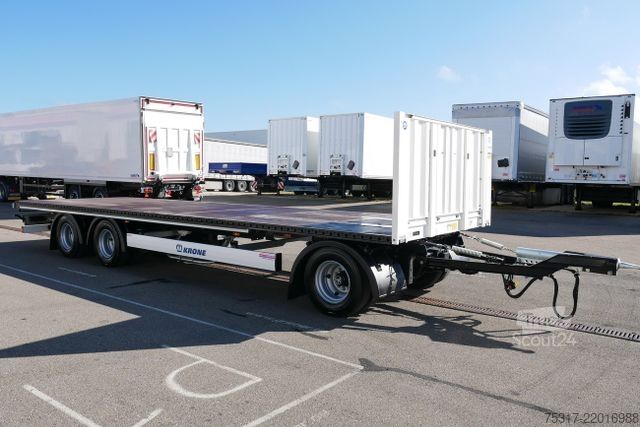 Reboque com plataforma de trabalho KRONE JUMBO ADP 27/ zLNT4 BS / MULTIL./8,6 m/BPW STROH