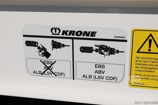 Çalışma platformlu römork KRONE JUMBO ADP 27/ zLNT4 BS / MULTIL./8,6 m/BPW STROH