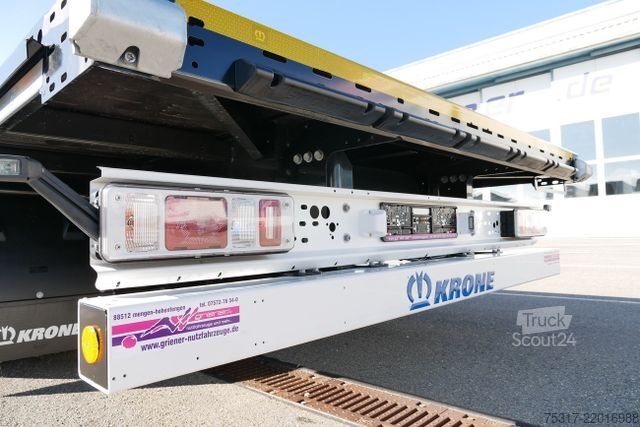 Çalışma platformlu römork KRONE JUMBO ADP 27/ zLNT4 BS / MULTIL./8,6 m/BPW STROH