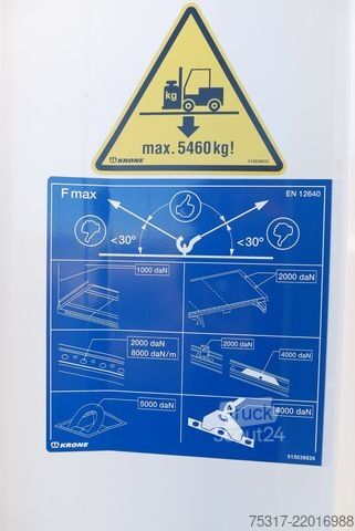 Přívěs s pracovní plošinou KRONE JUMBO ADP 27/ zLNT4 BS / MULTIL./8,6 m/BPW STROH