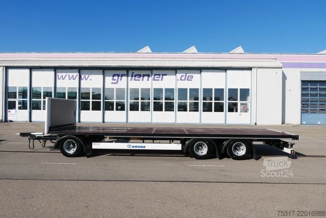 Remolque con plataforma de trabajo KRONE JUMBO ADP 27/ zLNT4 BS / MULTIL./8,6 m/BPW STROH