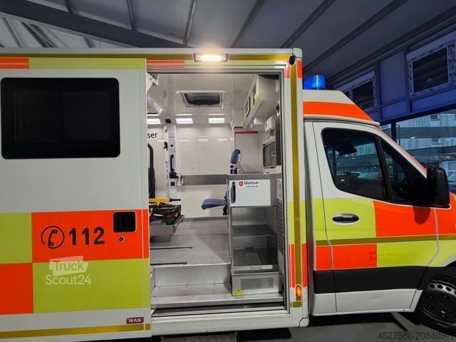 Brandweerwagen MERCEDES-BENZ Sprinter III 519 RTW*RETTUNGSFAHRZEUG*ATM-MOTOR