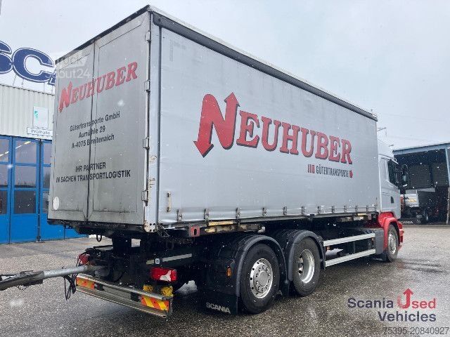 Swap body truck Scania R 410 LB6x2*4HNB BDF Komplettzug !!