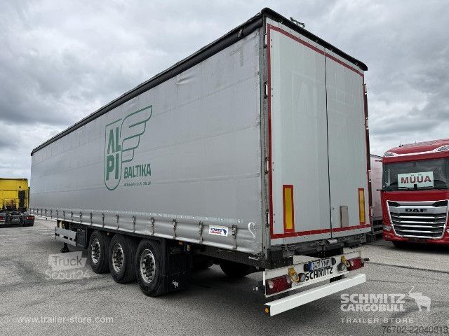 Öppen semitrailer med kapell Schmitz Cargobull Curtainsider Standard