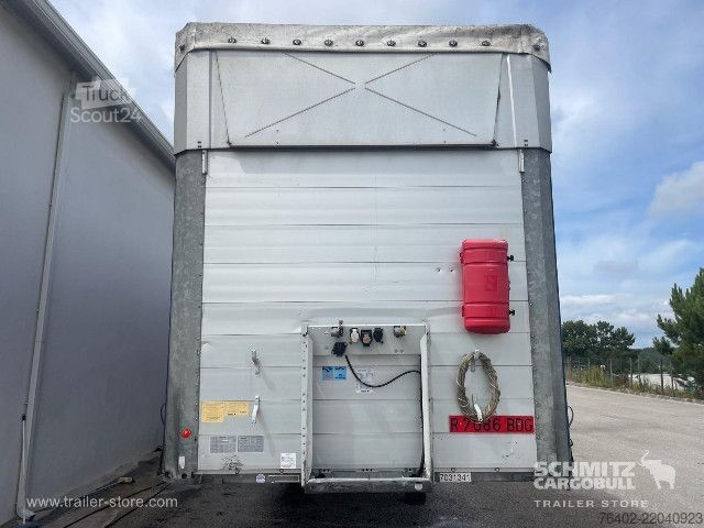 Semirremolque abierto con toldo Schmitz Cargobull Semitrailer Curtainsider Mega