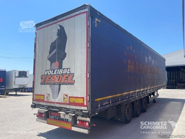 Semirremolque abierto con toldo Schmitz Cargobull Semitrailer Curtainsider Mega