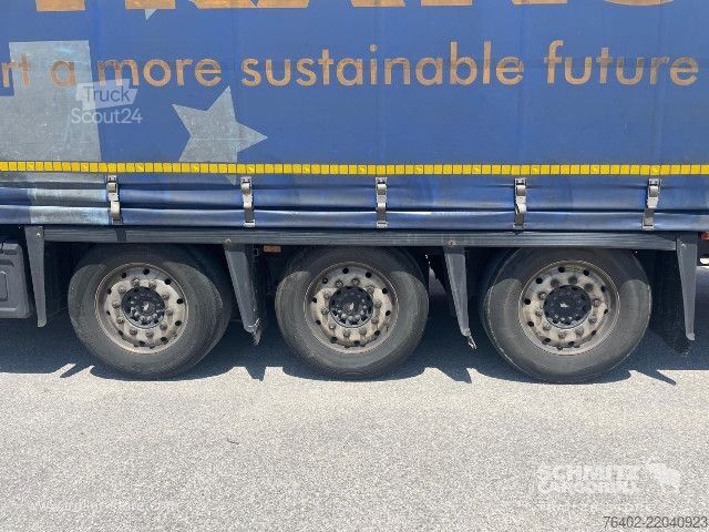 Semirremolque abierto con toldo Schmitz Cargobull Semitrailer Curtainsider Mega