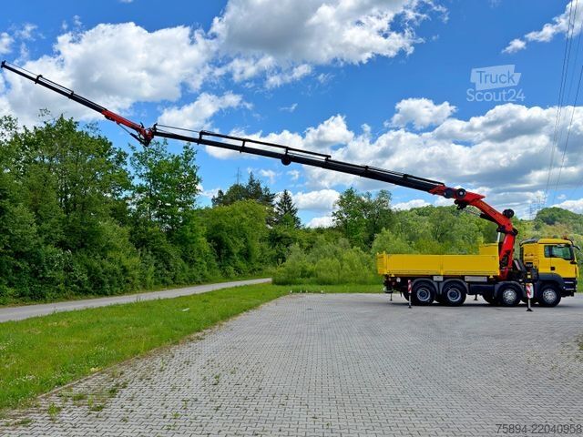 Jeřáb na nákladním automobilu MAN TGS 41.480 * PK 36002 + JIB 060B + FUNK * 8x4