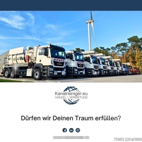 Vacuümtankwagen MERCEDES-BENZ Sprinter 417 CDI / Rockstroh Drain-Jet 100-1