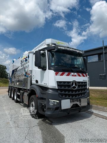 Saugwagen MERCEDES-BENZ AROCS 3545 L 8x4 BL - Kroll ADR Sauger WRP