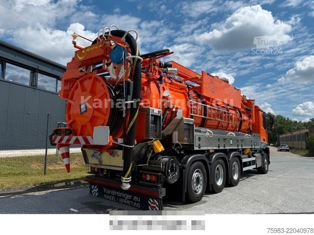 Saugwagen MERCEDES-BENZ Arocs 3551 8x4 BL Kroll Wasserrückgewinner