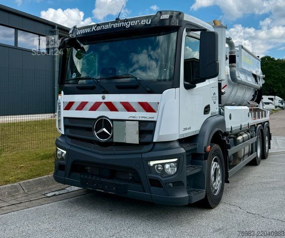 Vakumlu tank kamyonu MERCEDES-BENZ AROCS 2646 6x2 / Sauger KRÜGER SSP 14-1