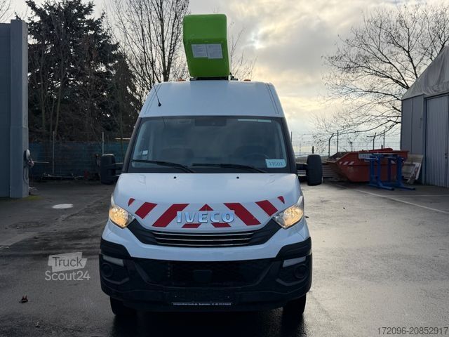 Truck-mounted work platform IVECO Daily 50C18 17,2m, 2-Punkt, 200Kg, TOP