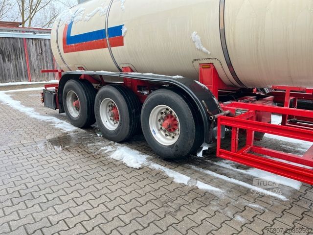 Semi-reboque tanque Blumhardt Chemietank ABS Luftfederung