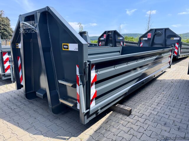 11m3 rolovací kontejner/kombinovaná klapka Hitta 5,5m Bordwandcontainer