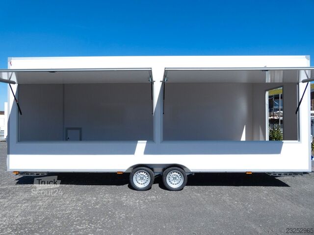 Remorcă de vânzare BLYSS Verkaufsanhänger H30621 3000Kg 620cm leer