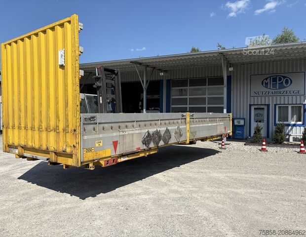 Сменный кузов открыт Krone Baustoff Wechselbrücke 7,45m Türen