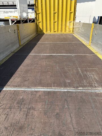 Vaihtokori auki Krone Baustoff Wechselbrücke 7,45m Türen