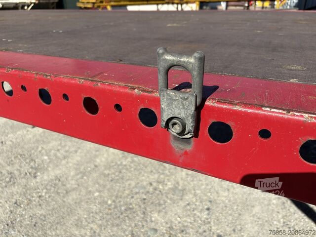 Vaihtolava tasalavallaVaihtolava lavallaVaihtoalusta lavalla Krone 7,45m BDF Baustoff Multilockrahmen