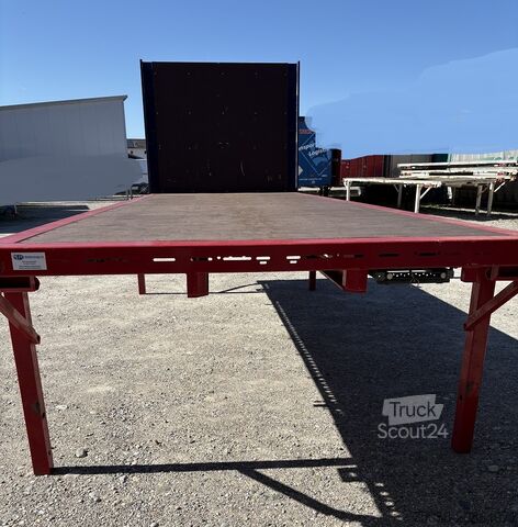 Vaihtolava tasalavallaVaihtolava lavallaVaihtoalusta lavalla Krone 7,45m BDF Baustoff Multilockrahmen