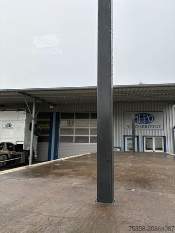 Swap body open Krone Plattform 7,45m mit Steckrungen mittig