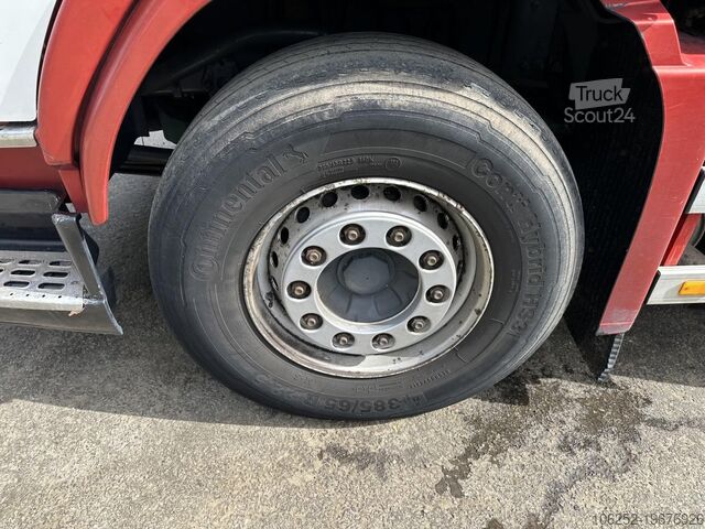 Open laadbak Volvo FM 480 8X2 - EURO 5 - STEERING AXLE / LENK ACHS...