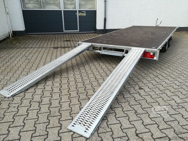 Przyczepa samochodowa EDUARD Plattform 506x220cm 56cm Ladehöhe 3to.