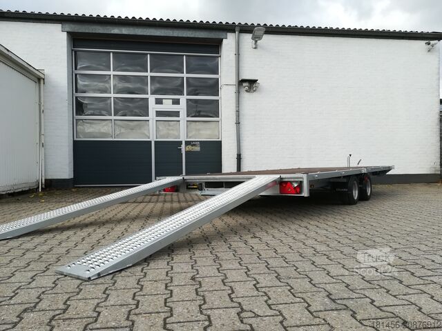 Przyczepa samochodowa EDUARD Plattform 506x220cm 56cm Ladehöhe 3to.