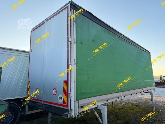 Conteneur à benne amovible  Container für Abrollkipper 8.20m + Plane