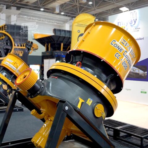 équipement de concassage FABO CC-200 series 200-250 tph cone crusher