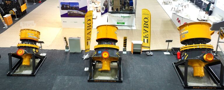 équipement de concassage FABO CC-200 series 200-250 tph cone crusher