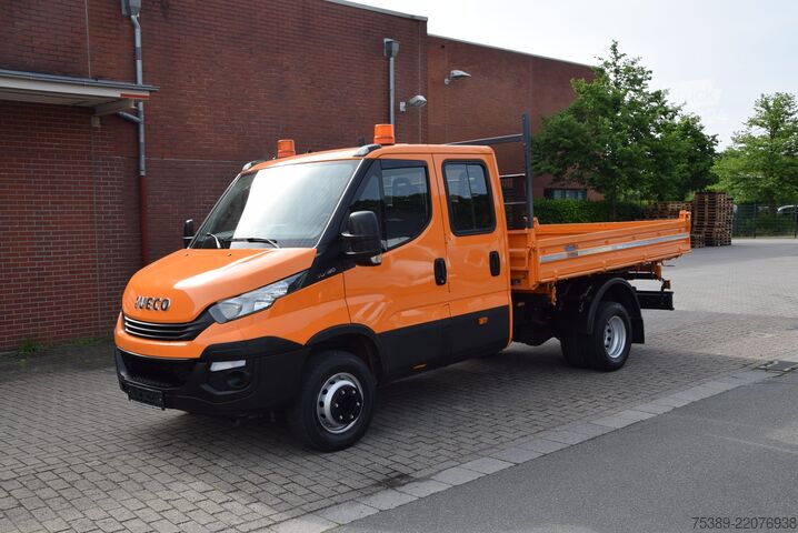 شاحنة نقل بثلاثة اتجاهات Iveco Daily  Doka 7-Sitzer Meiller Kipper AHK Standheiz