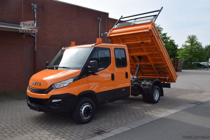 شاحنة نقل صغيرة قلاب Iveco Daily  Doka 7-Sitzer Meiller Kipper AHK Standheiz