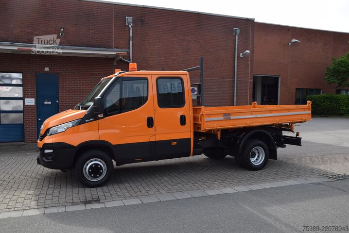 شاحنة نقل صغيرة قلاب Iveco Daily  Doka 7-Sitzer Meiller Kipper AHK Standheiz