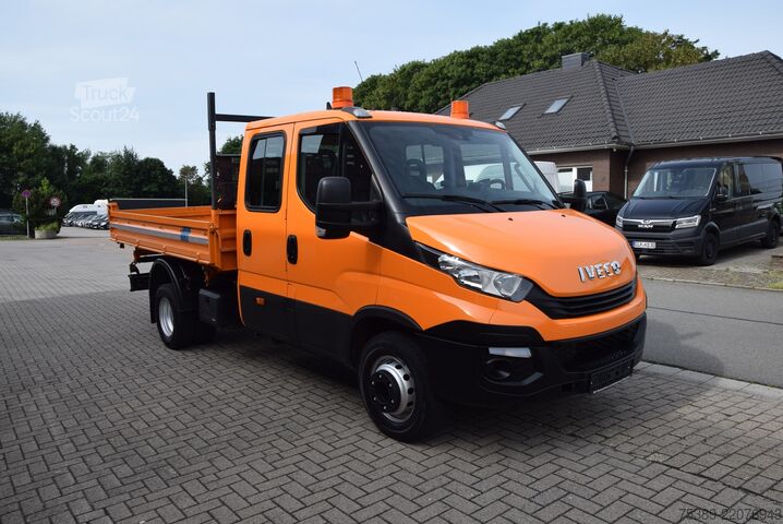 شاحنة نقل صغيرة قلاب Iveco Daily  Doka 7-Sitzer Meiller Kipper AHK Standheiz