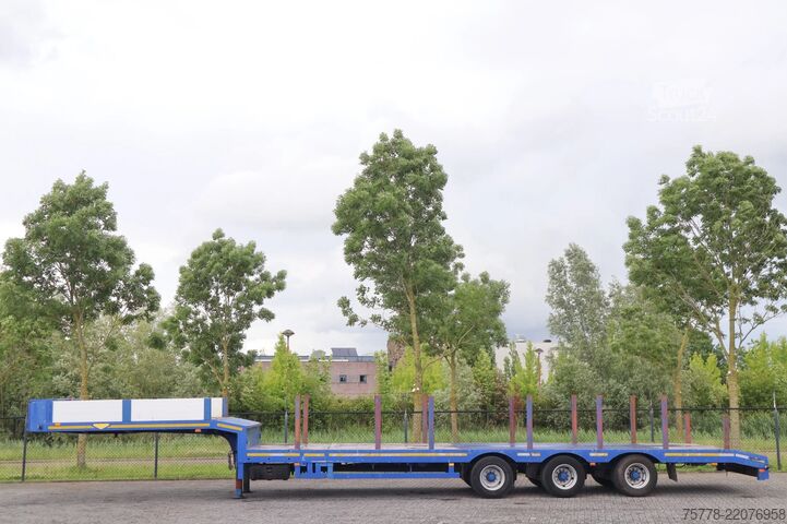 Semi-remorque surbaissée Broshuis E-219/27S | 6 METER EXTENTION | STEERING AXLE